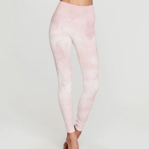 Spiritual Gangster pink tye dye leggings
